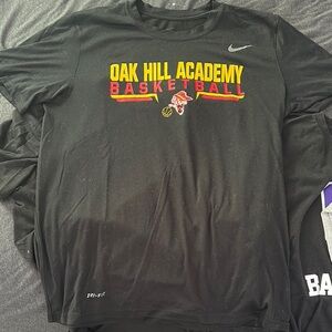 Nike Black Oak Hill Academy Basketball Tee